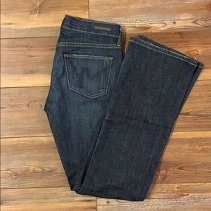 COH dark bootcut jeans